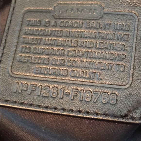 ♦️SOLD♦️ Authentic Coach Purse - Picture 6 of 8